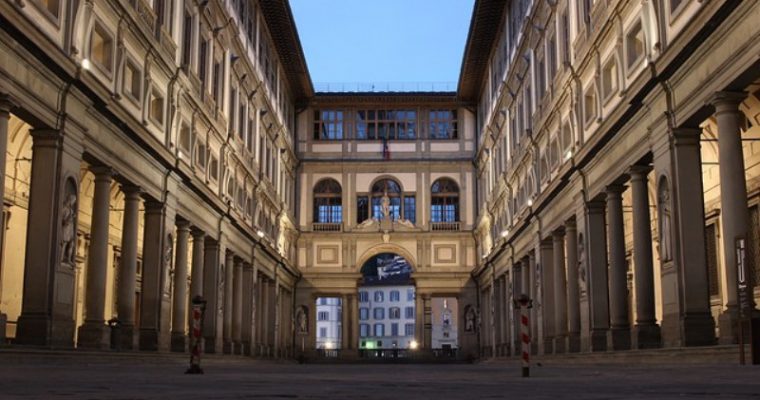 La Galleria degli Uffizi a Firenze