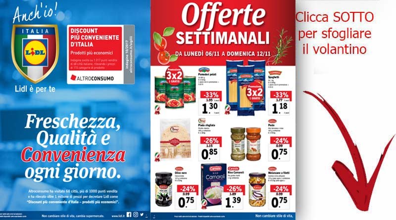 Volantino Lidl, un sito utile che raccoglie tutte le offerte di Lidl