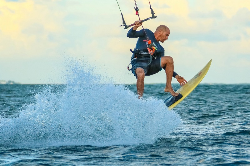 Il kitesurf migliora il benessere mentale